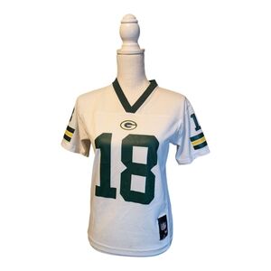 #18 COBB Green Bay Packers NFL PLAYERS Team Apparel Youth M (Wms S/M)